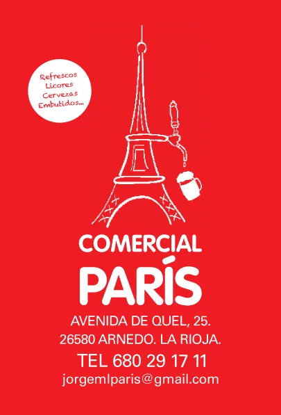 Publicidad de Comercial París