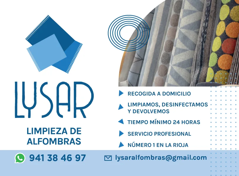 Publicidad de Lysar Limpieza de Alfombras