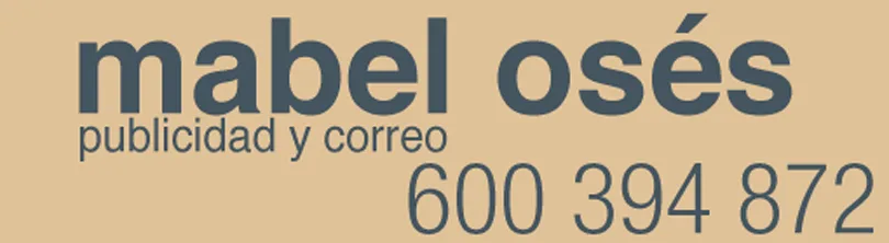Publicidad de Mabel Osés, publicidad y correo